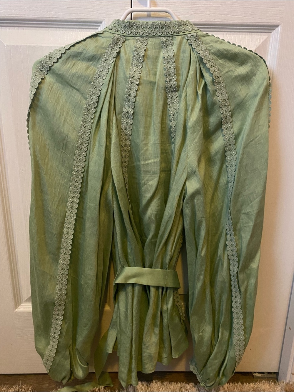 Acler Button Front Blouse - Picture 2 of 3